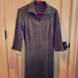 J. McLaughlin faux suede dress